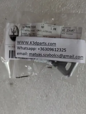 Genuine Maserati Wiring Bracket.  Part number 670007314
